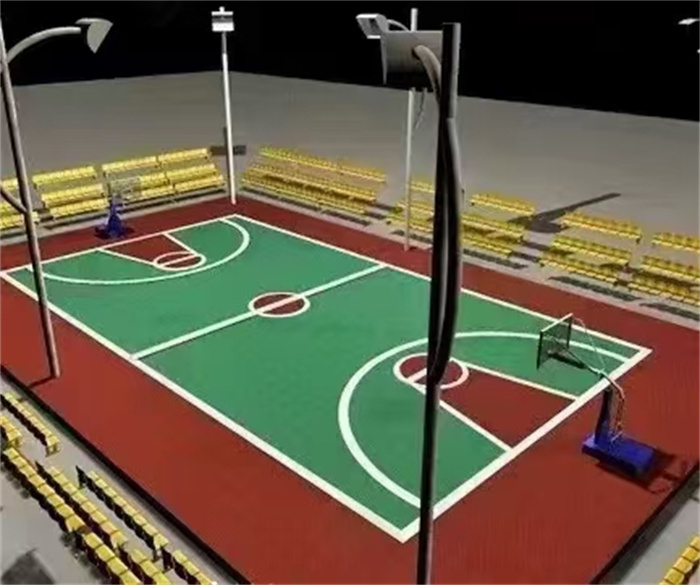 硅PU运动场场地