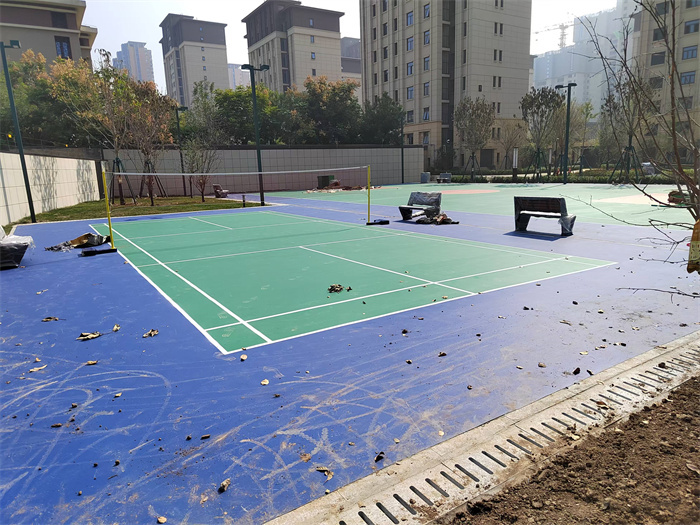 硅PU运动场场地