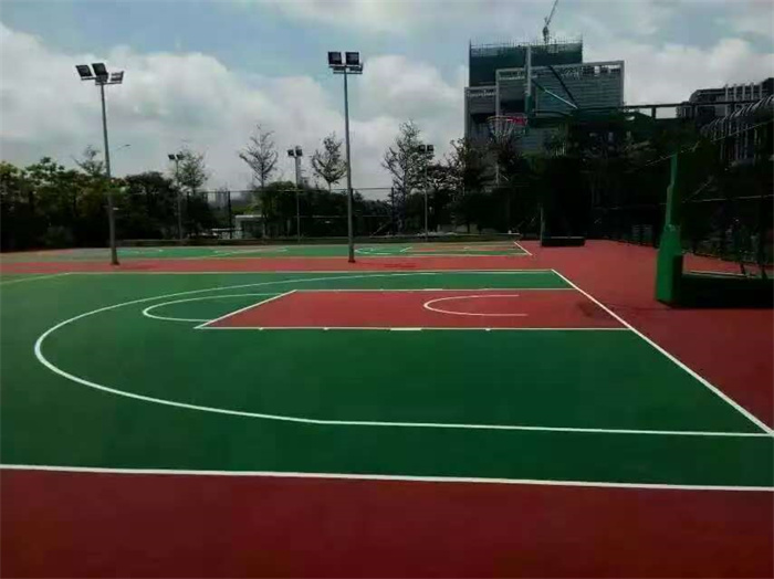 硅PU运动场场地