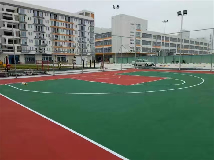 硅PU运动场场地