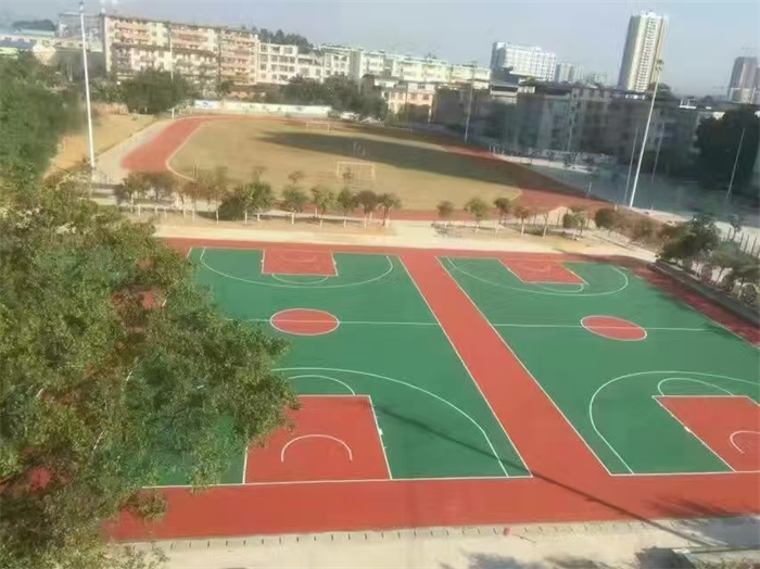 硅PU运动场场地
