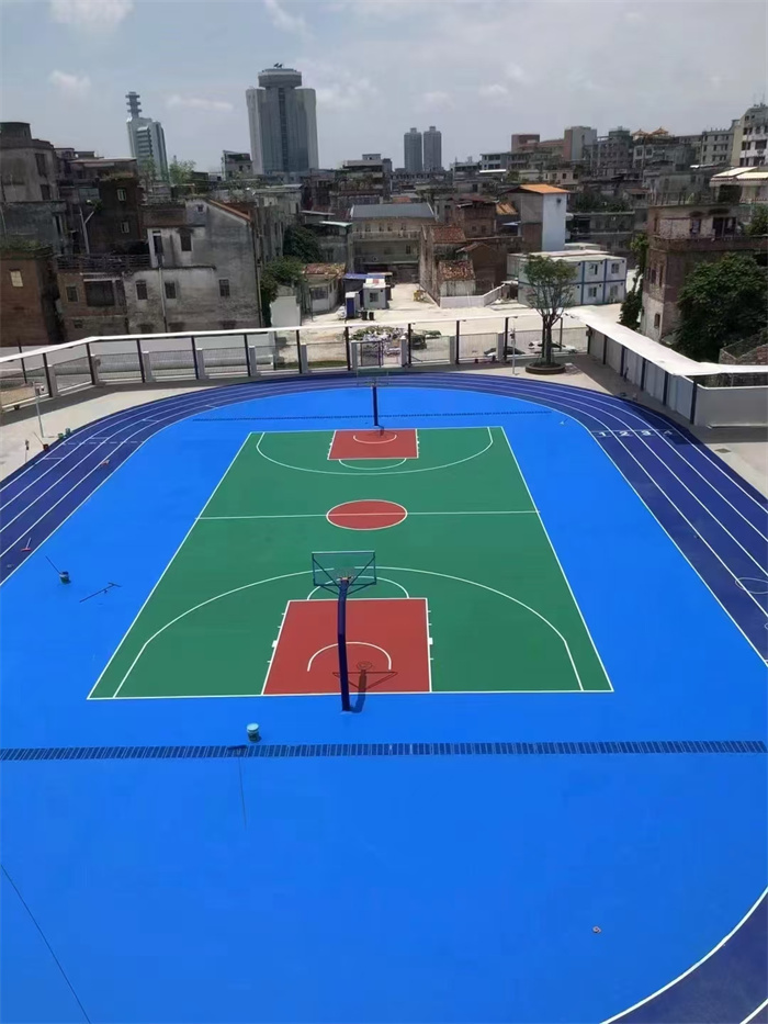 硅PU运动场场地
