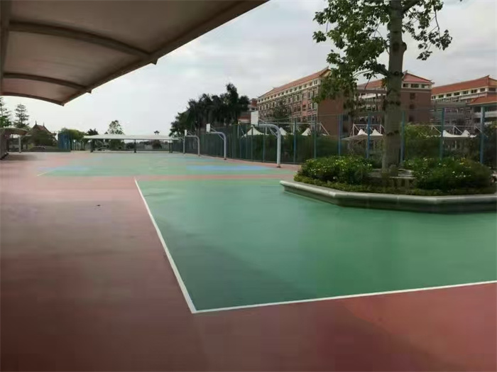 硅PU运动场场地