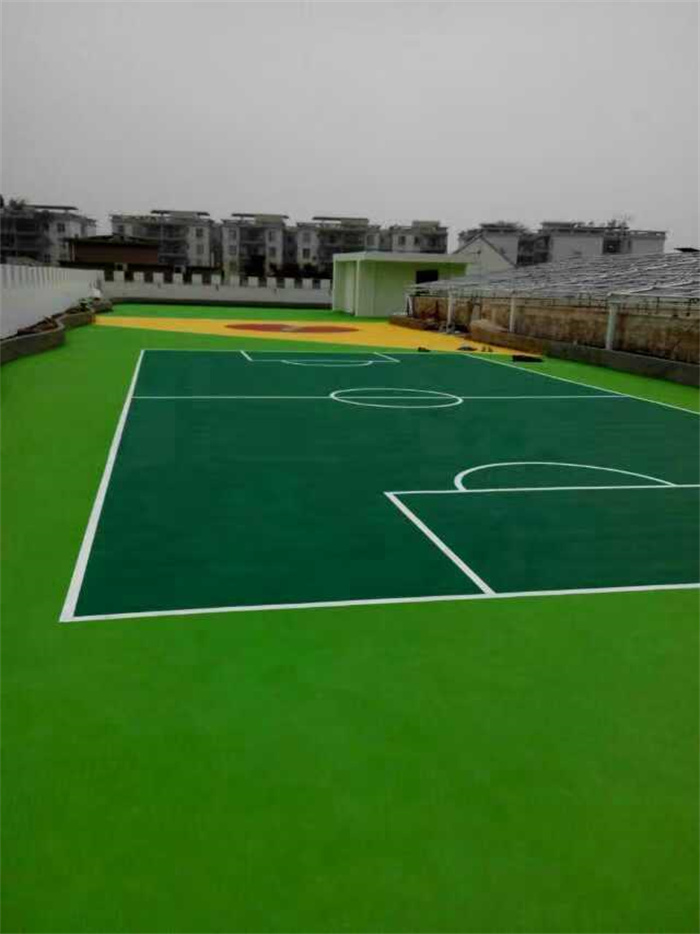 硅PU运动场场地