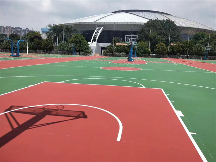 硅PU运动场场地