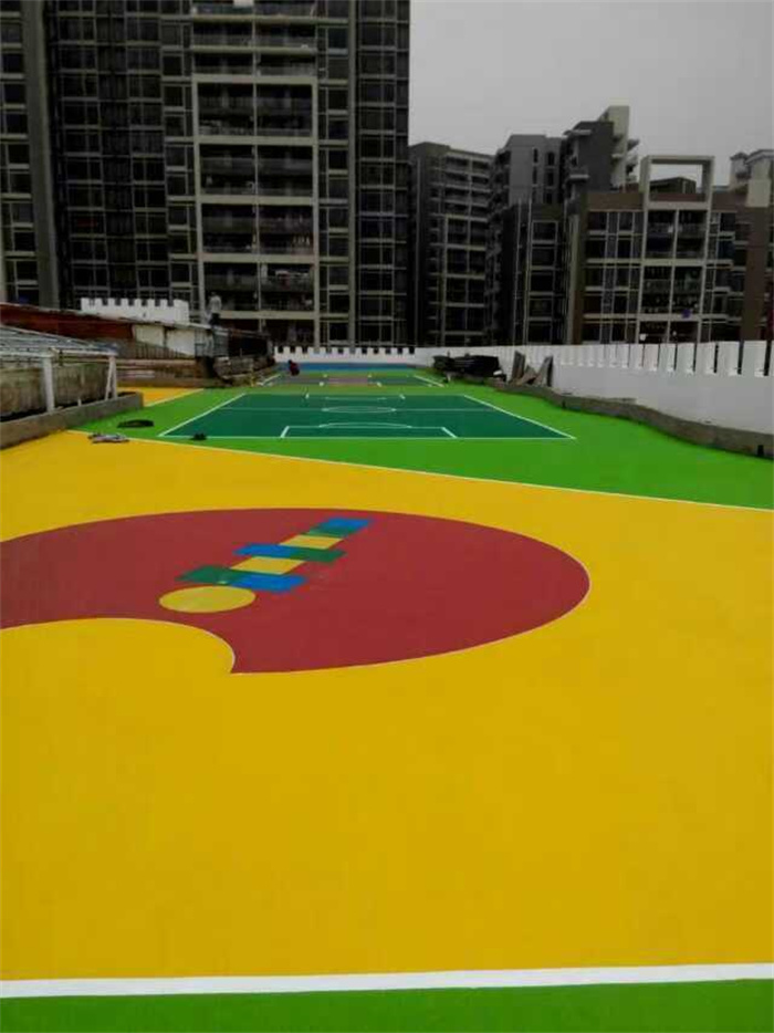 硅PU运动场场地