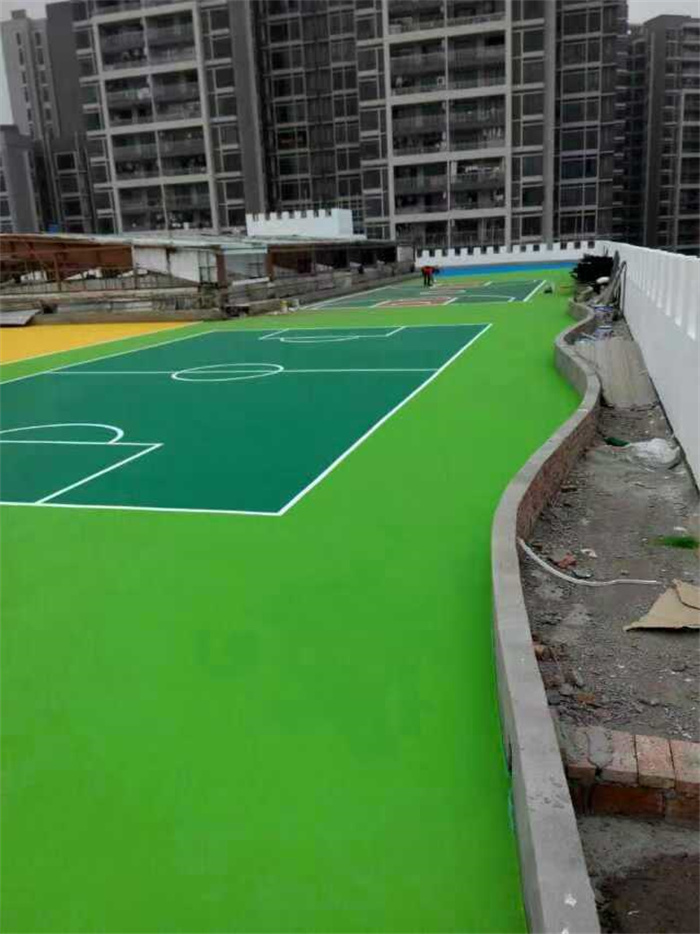 硅PU运动场场地